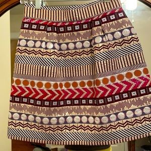 Anthropologie Nomad Morgan Carper Skirt